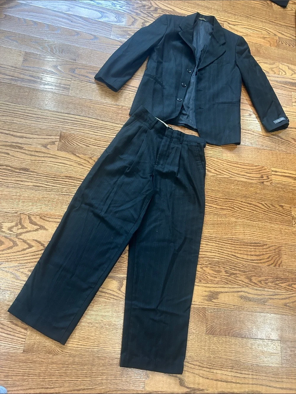 Classic Black kids Suit Pants & Blazer Set